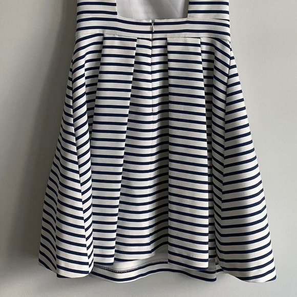 ZARA BASIC Mini Blue and White Princess Dress - Picture 4 of 7